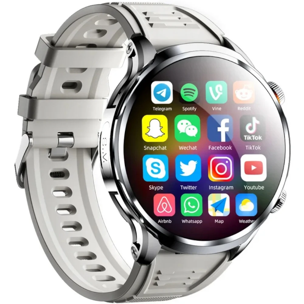 ODM OEM Custom Amoled Touch Screen Mujer Inteligente Reloj Hombres Sim Card 4G Android Intelligente Montre With Blue Tooth Call