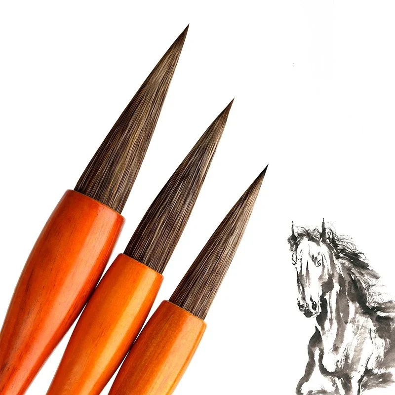 Fine Mixed Hair Landscape Painting Brush Calligraphy Creation Chinese Brush Pen Rocks Flower Bird Fish Chinese Painting Brush