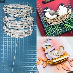 Lucky Goddess Metal Cutting Dies Bird's Nest Diy Scrapbooking Photo Album Decorative Embossing Paper Card Crafts