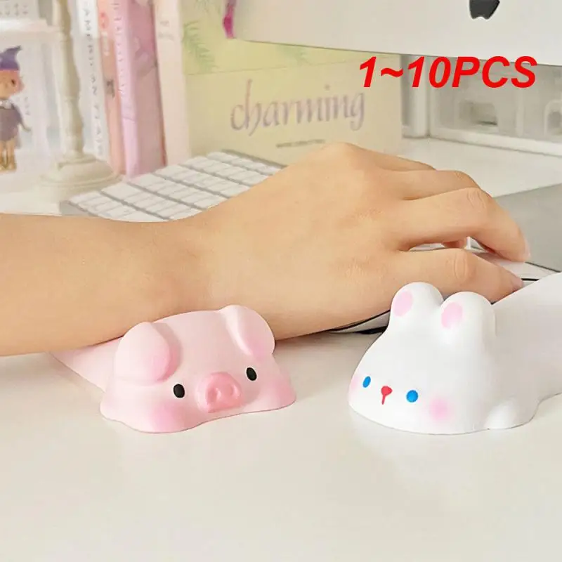 

1~10PCS Cute Wrist Rest Support for Mouse Computer Laptop Arm Rest for Desk Ergonomic Kawaii Office Supplies Slow Rising Squishy