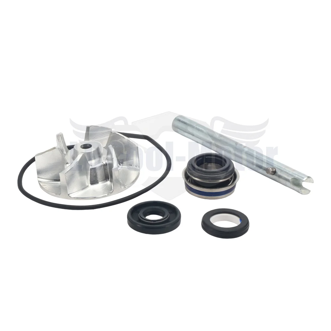 Water Pump Repair Kit For KAWASAKI ZR1000 Z1000 2010-2016 ZR900 Z900 2017-2025 ZX1100 2025 13107-0214 Gasket O-ring Seals Set