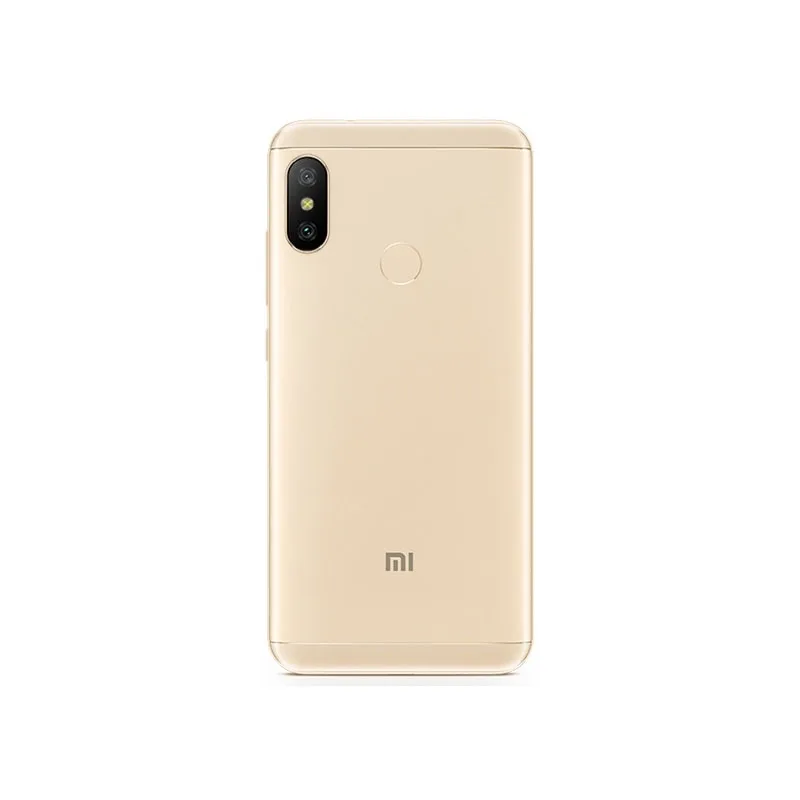 Smartfon xiaomi Redmi 6 Pro Globalne oprogramowanie sprzętowe Mi A2 Lite 4g 64g Telefon komórkowy Snapdragon 625 4000 mAh Bateria Podwójna SIM używany telefon