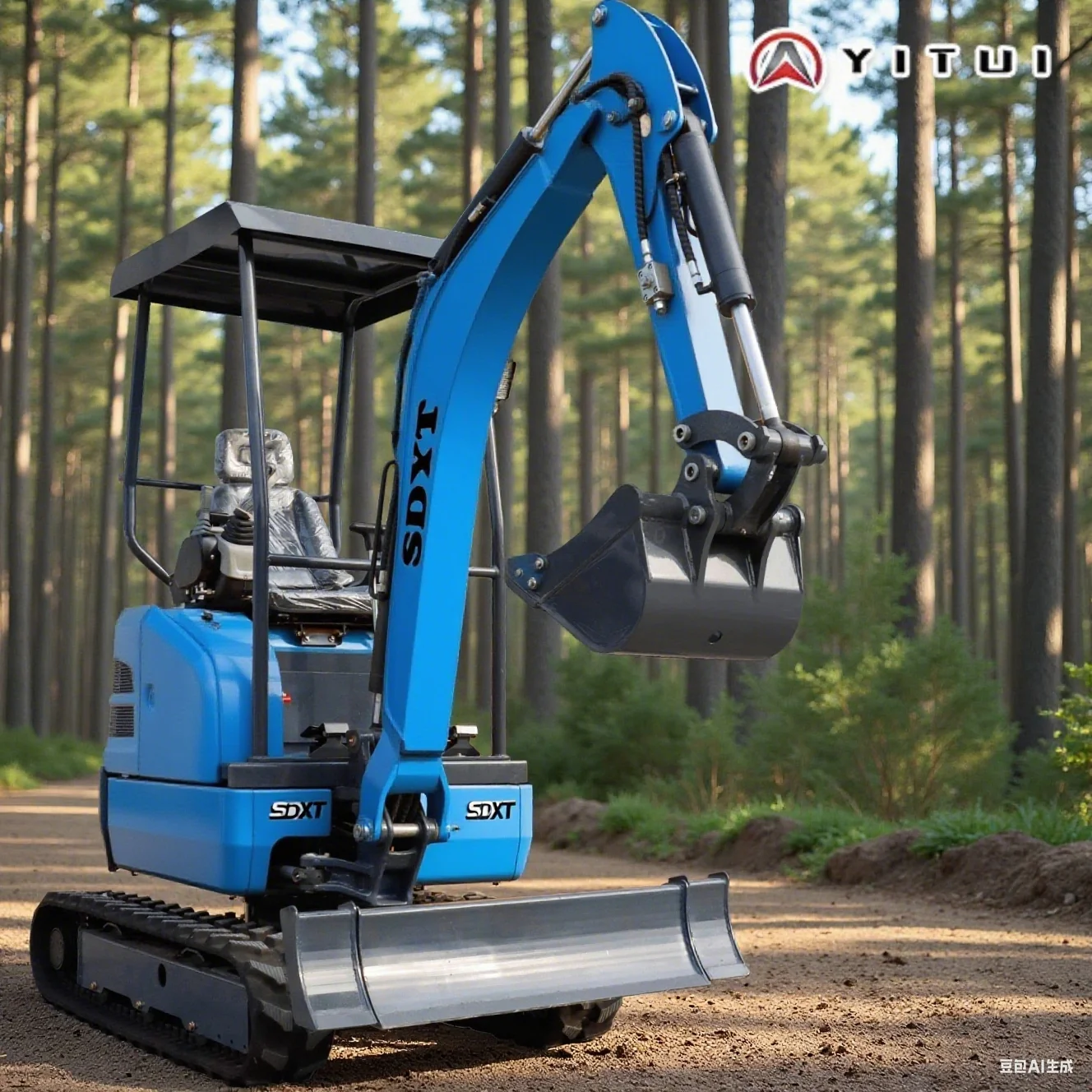 A fábrica de miniexcavadeiras de 2,6 toneladas mais vendida oferece miniescavadeiras personalizadas ce epa euro 5 multifuncionais de alta qualidade