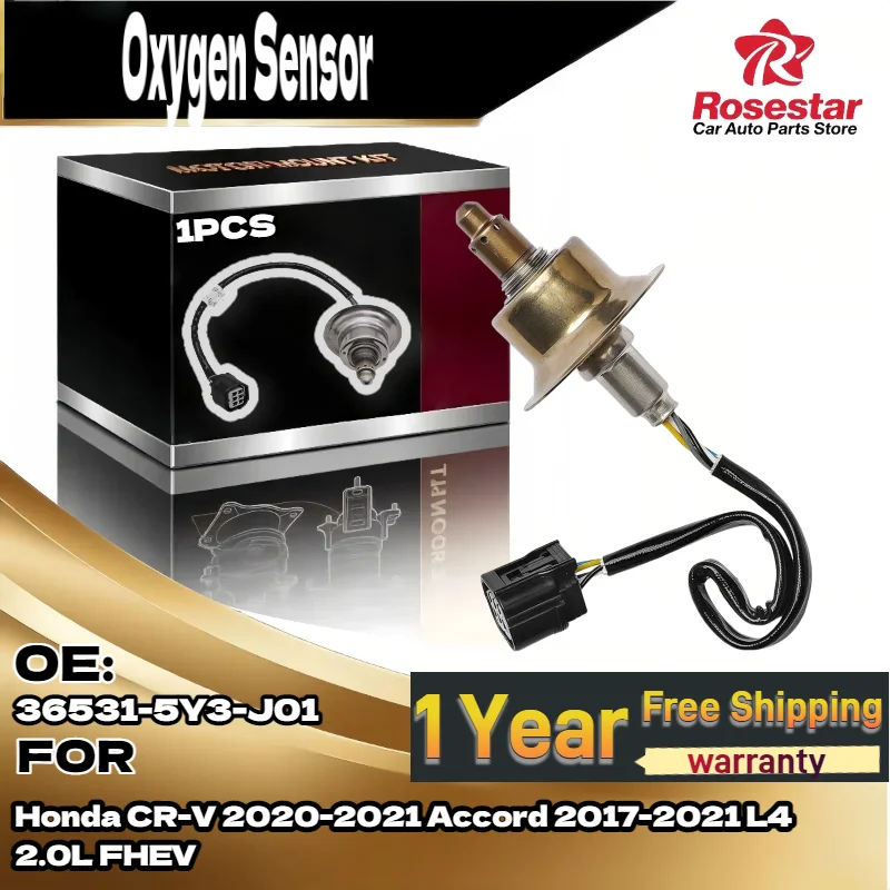 

Upstream O2 Oxygen Sensor 36531-5Y3-J01 for Honda CR-V 2020-2021 Accord 2017-2021 L4 2.0L FHEV