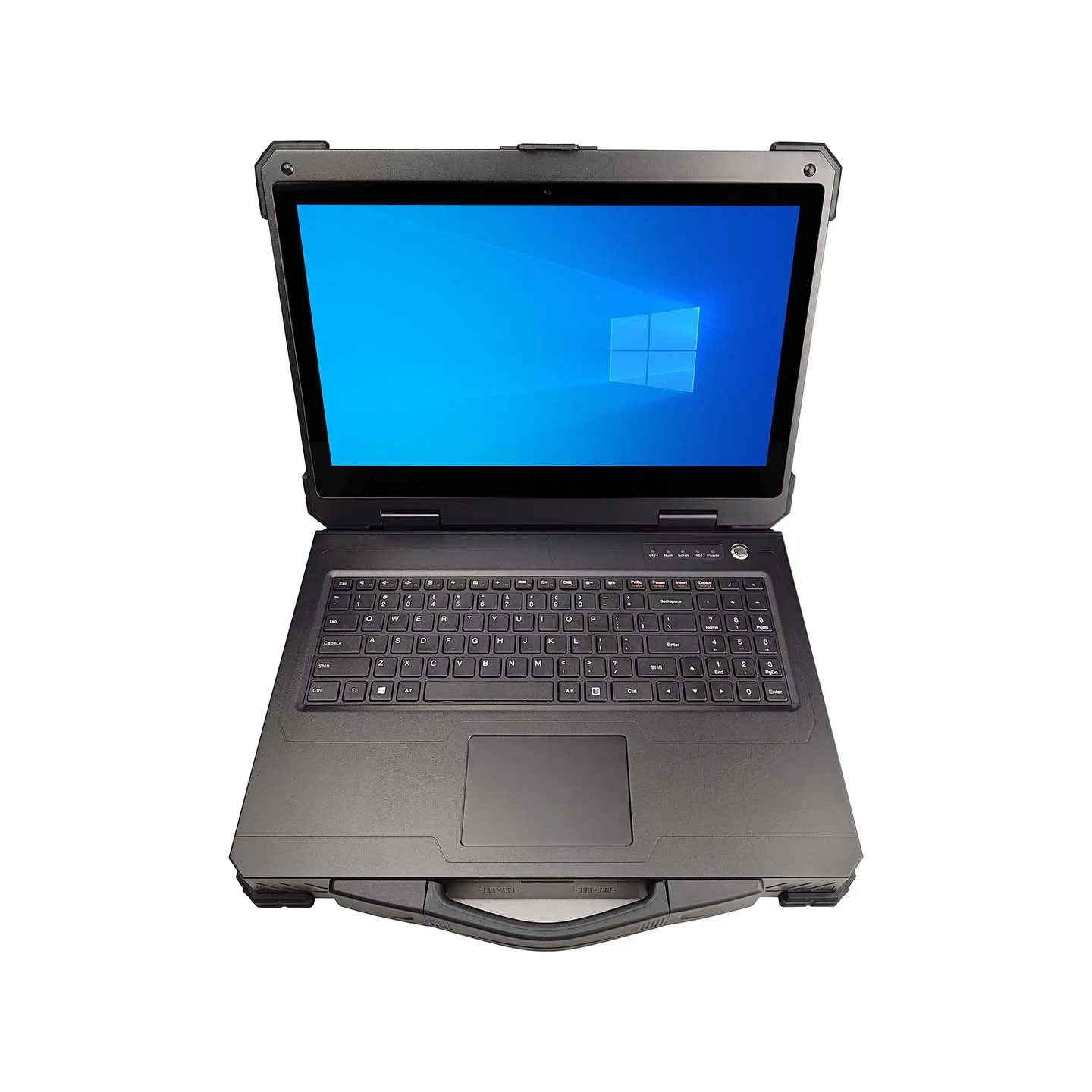 

Aluminum reinforced portable industrial control computer case, 15.6-inch screen , industrial control computer