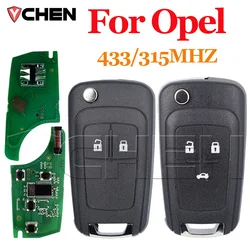 NOT Smart Remote Control Key for Opel Vauxhall Astra H Corsa D Meriva B Vectra C G4-AM433TX  315Mhz 433Mhz Folding Car Key Fob