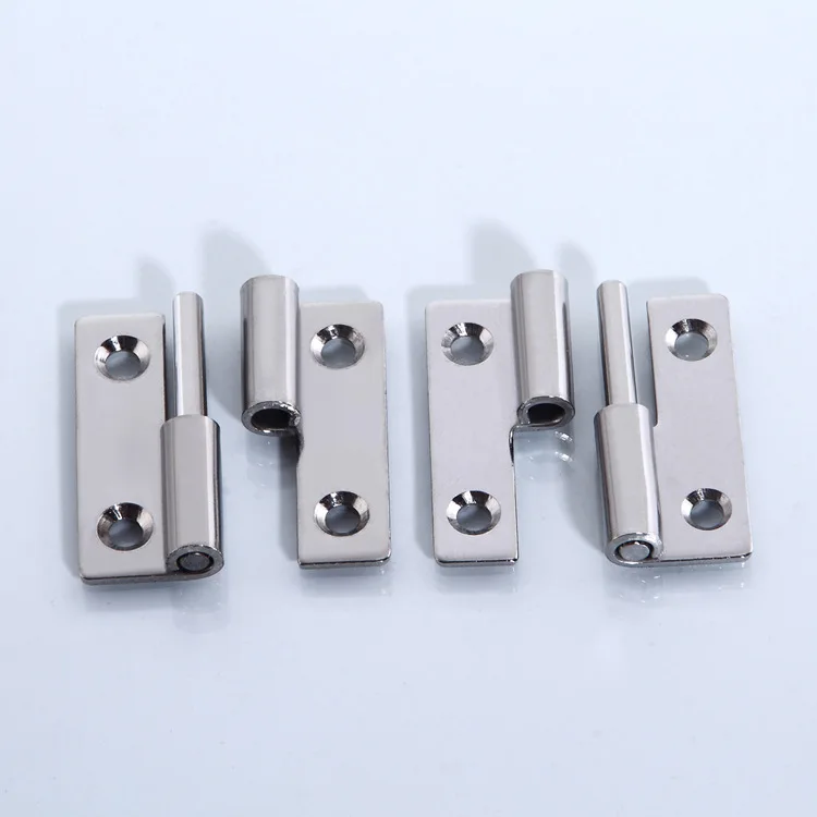 1Pcs Versatile Stainless Steel Removable Hinge Heavy Duty Casement Hinge Hardware 40*30*1.5mm For Cabinets/Wardrobes/Doors