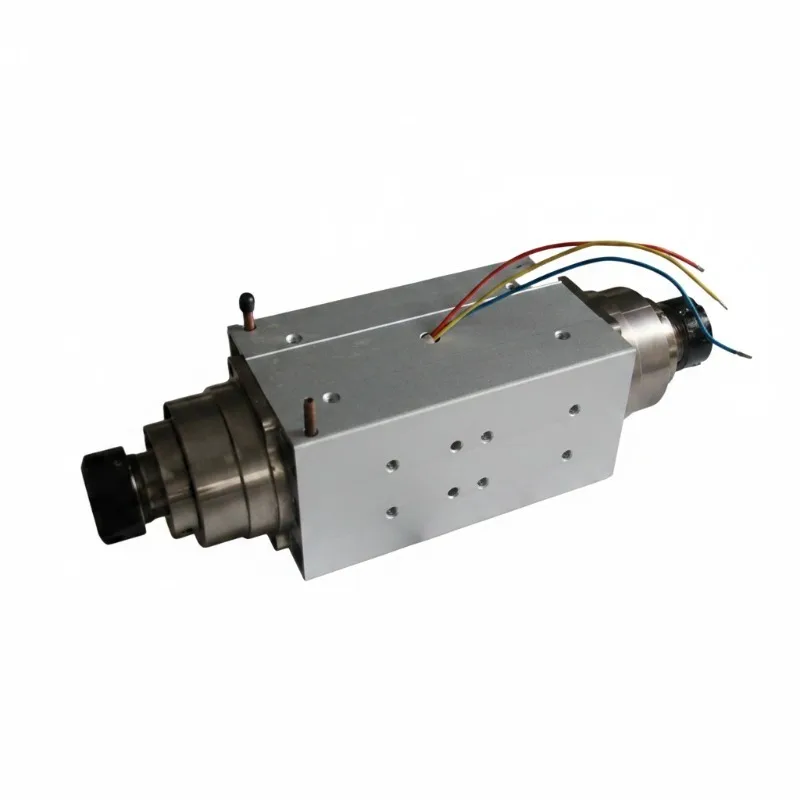 GDZ 6kw Axis Dual 18000rpm square High Speed High Frequency air Cooled CNC Router Spindle Motor for Wood Milling Machine Spindle