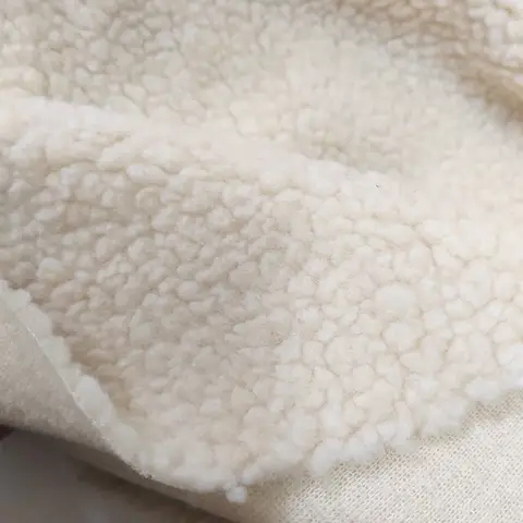 Good,Off White Fur Faux Goat Fur Fabric,Imitation Lamb Wool Granules Short Plush Fabrics,Sewing Material,Diy Clothing,Toys,