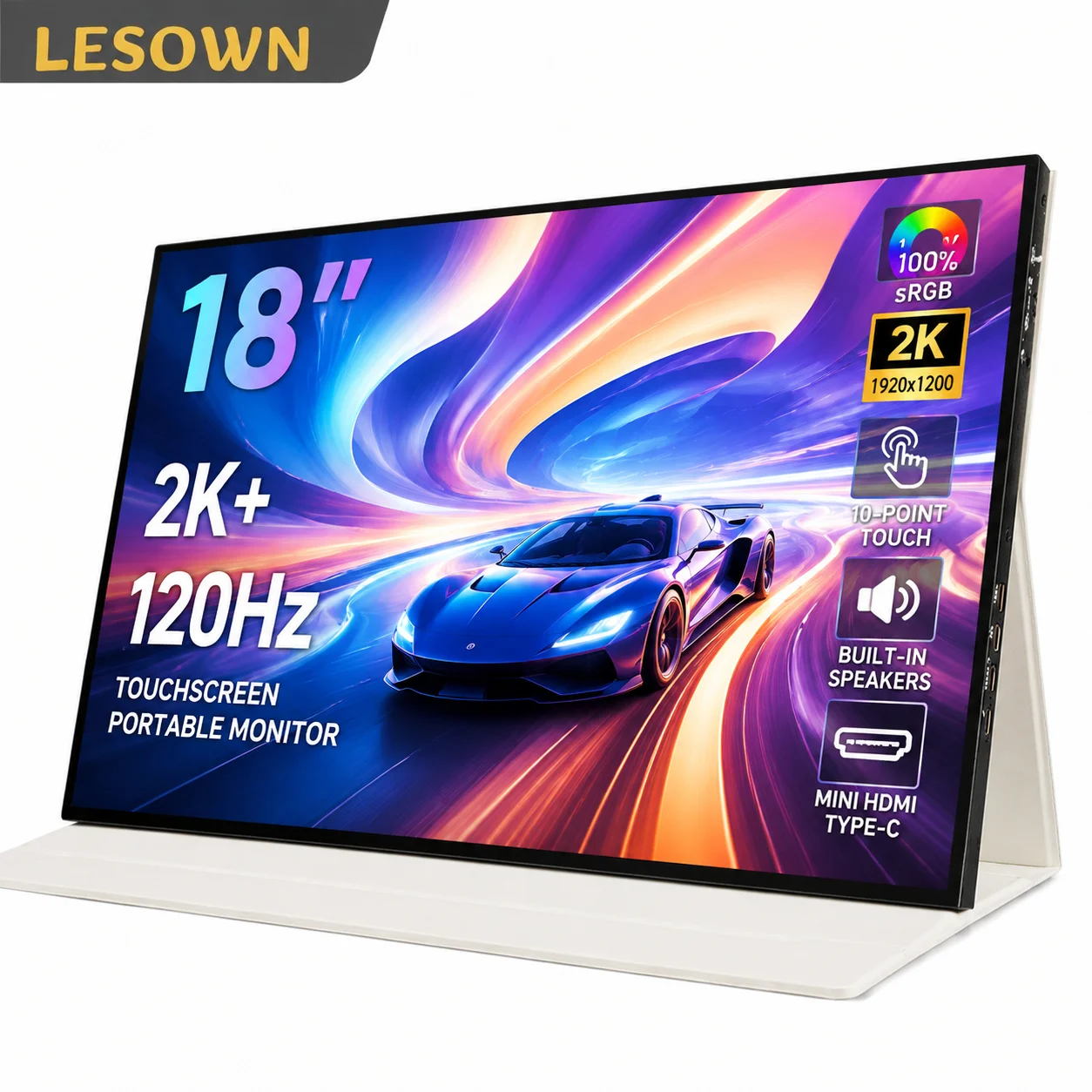 Gaming Console Under 1000 - Monitor Esterno Portatile LESOWN 18