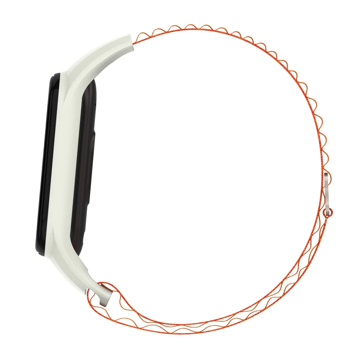 حزام حلقي من الألبين لشريط Mi من شركة miaomi ، سوار رياضي ذكي ، بديل ، سوار معصم لشريط Mi 4 ، 3 ، حزام Correa