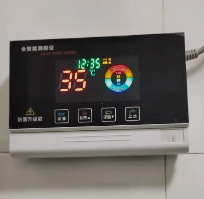 

Контроллер для солнечного водонагревателя 3 кВт с интеллектуальной автоматической подачей воды, совместимый с посудомоечной машиной и системой датчиков с электромагнитным клапаном