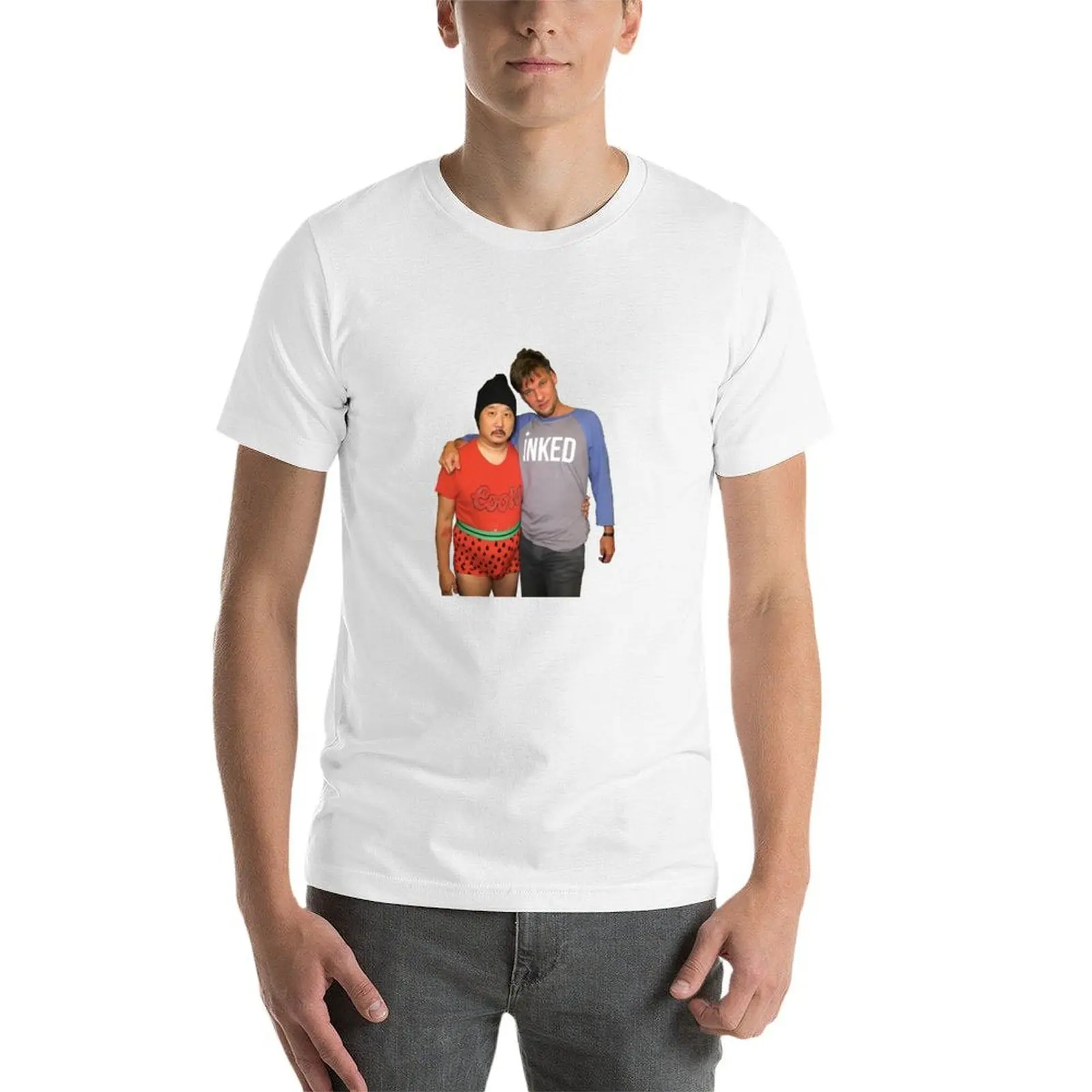 بوبي لي ثيو فون تايجربيلي بودكاست تي شيرت قطن تي شيرت رجل 100% رجل التي شيرت تي شيرت