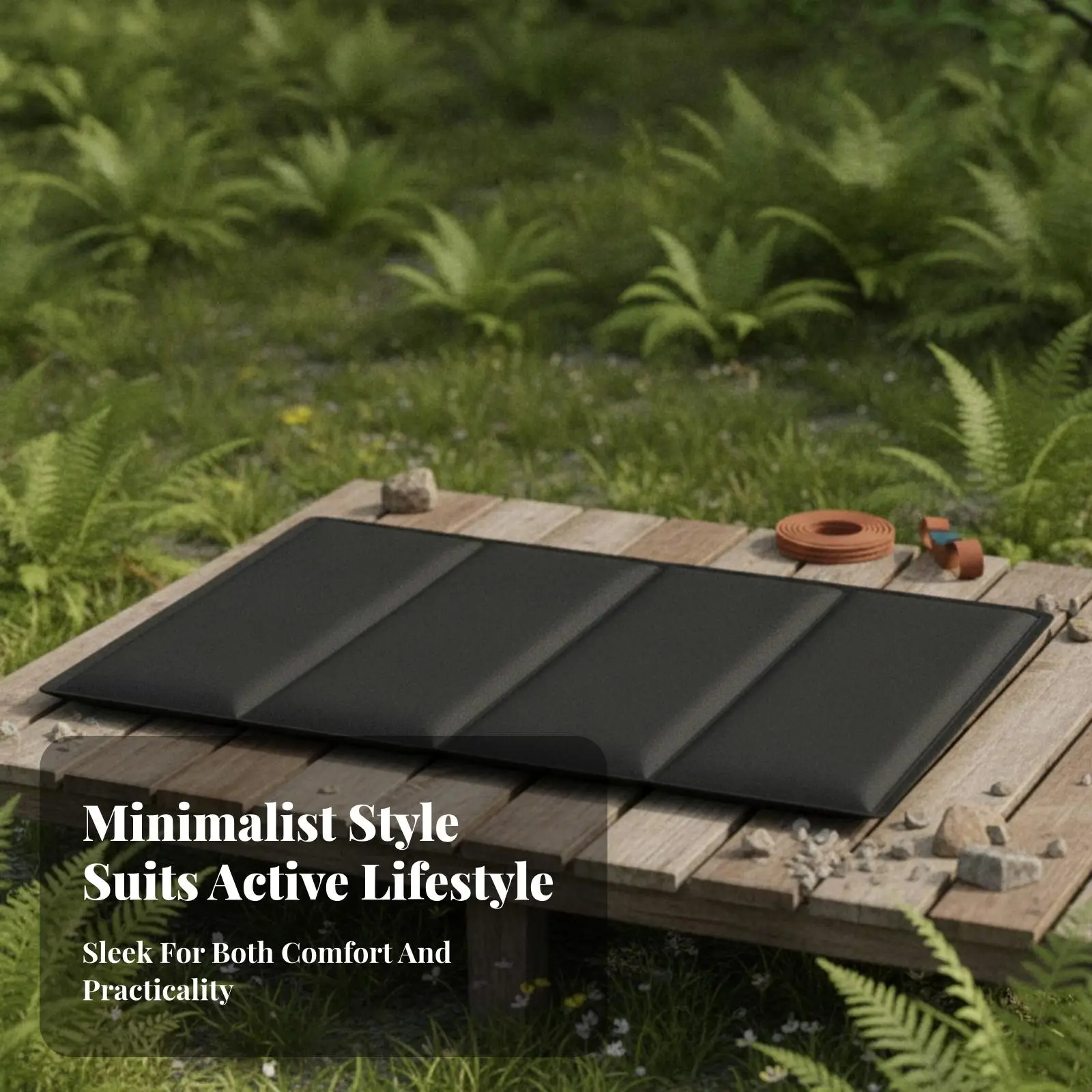 Padded Outdoor Accessory Thickened Long-Lasting Rectangular Camping Cart Mat
