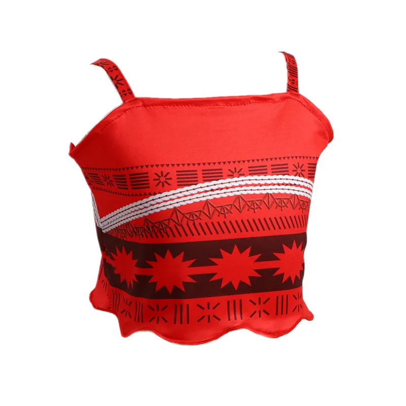 فستان الأميرة موانا للفتيات مع مشبك شعر على شكل زهرة لي، زي تنكري لأداء قاعة الرقص في العطلات