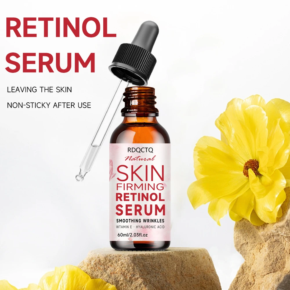 RDQCTQ Retinol Serum Set – Anti-Aging Wrinkle Remover, Instant Firming & Lifting, Fade Fine Lines,Moisturizer for Youthful Skin