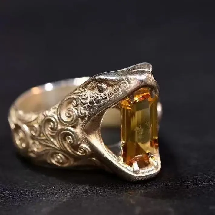 Vintage Voldemorts Horcrux Ring The Resurrection Stone Devil's Candy Slytherin Vintage Deathly Hallows Dumbledore Crystal Gifts