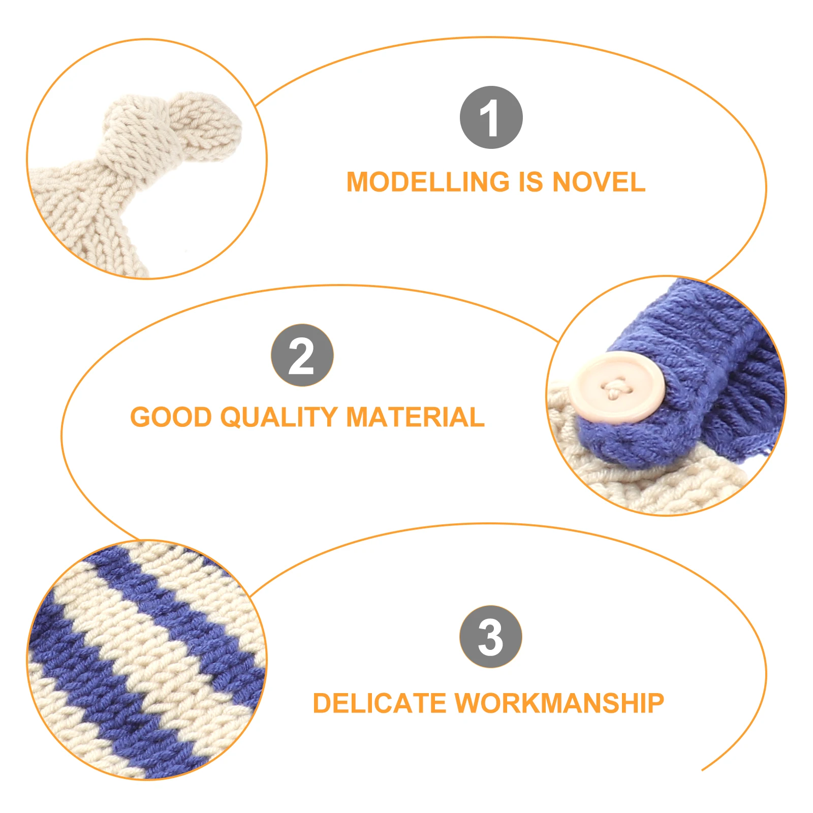 Newborn Costume Photography Clothes Photo Props Outfit Child Set Soft Premium Material Elastic Comfortable Stretchy