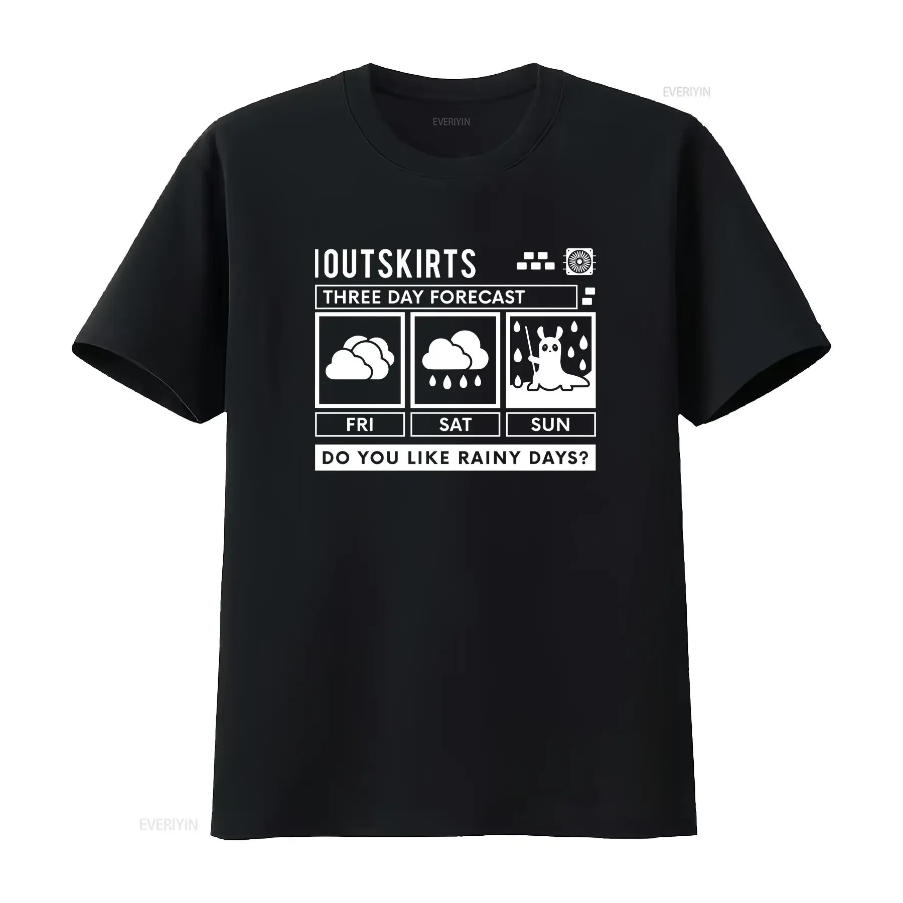 The Slugcat Weather Forecast T Shirt Rain World Video Game Gaming Gamer Lizard Rainworld Slug Cat vintage Washed Comfortable