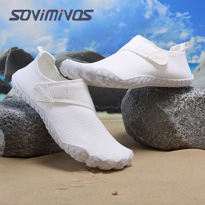 

НОВАЯ обувь унисекс для босиком, мужские уличные пляжные водные виды спорта, обувь для плавания по течению, женские кроссовки для спортзала, бега, фитнеса, размер 36-47