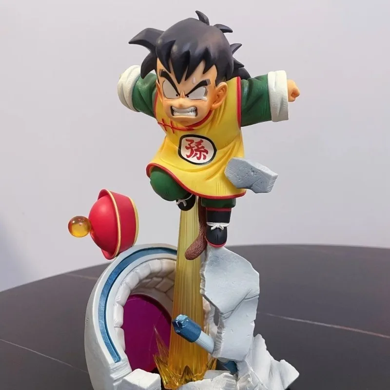 26 سنتيمتر لعبة دراغون بول الشكل سون جوهان سوبر سايان أنيمي جمع نموذج بولي كلوريد الفينيل سطح المكتب زخرفة زينة هدايا العيد ألعاب أطفال #5