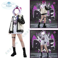 [Customized] Virtual YouTuber Vtuber Obsydia Selen Tatsuki Cosplay Costume Anime YouTuber Role Play Costumes Outfits