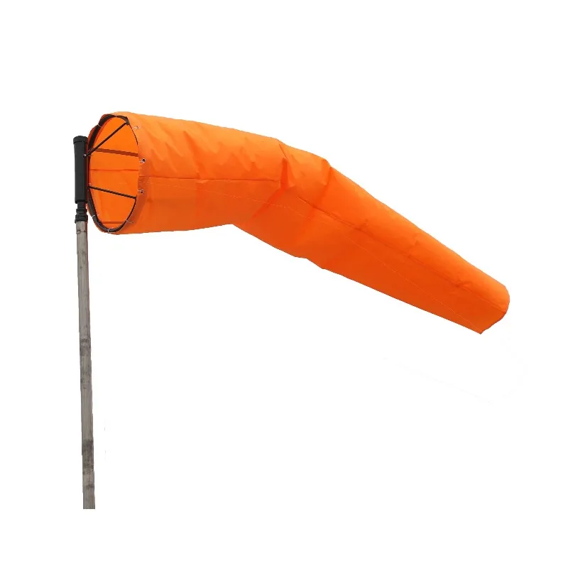 

Professional high visibility orange trend socks factory quality good airport wind