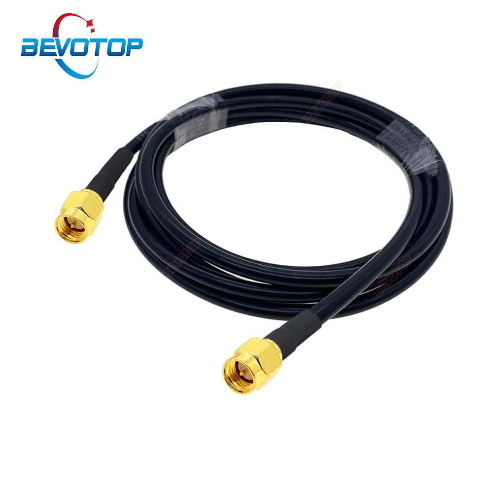 

RG223 Cable SMA Male to SMA Male Plug 50-3 50ohm RF Coaxial Cable Adapter WiFi Antenna Extension Cord Pigtail