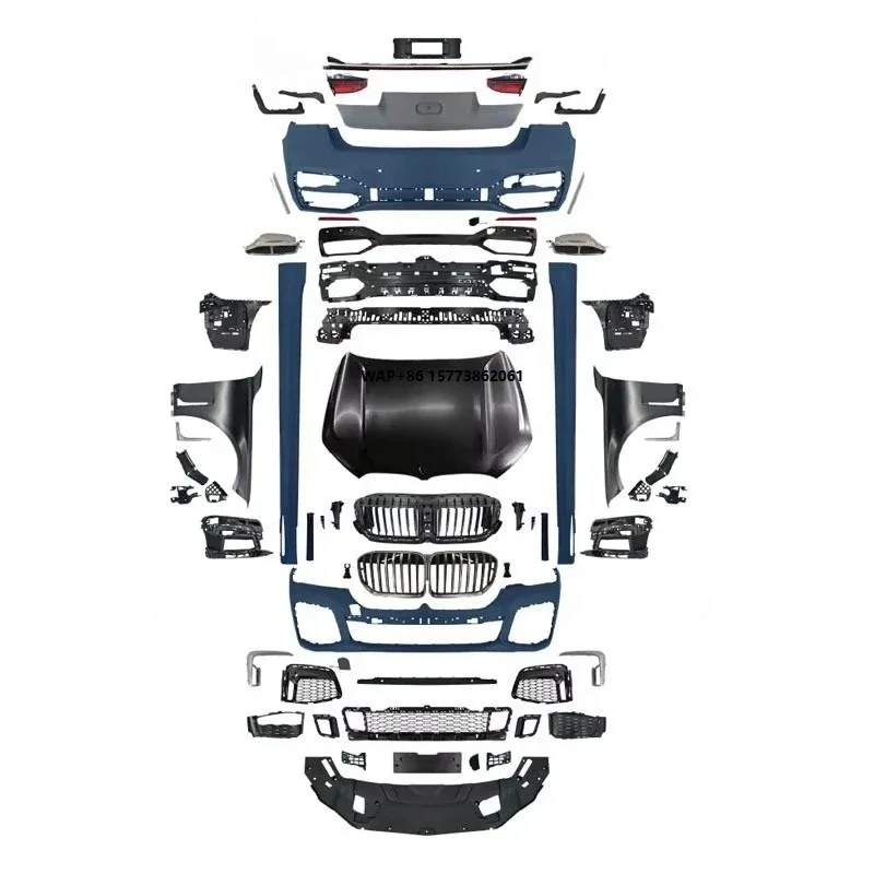 Body Kit Car Parts Car Bumpers Suitable for  7 Series (old Model) Upgraded to the New Sport Model G12 Anaphasis