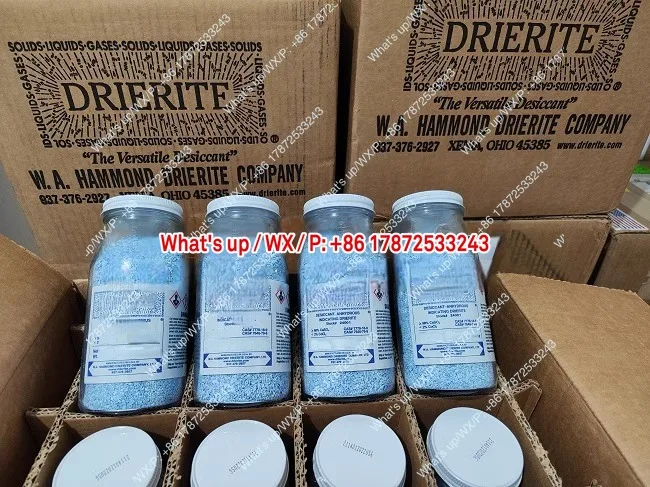 Original Imported Anhydrous Calcium Sulfate Indicator Desiccant 23001/24001/13001 from United States for Laboratory Use