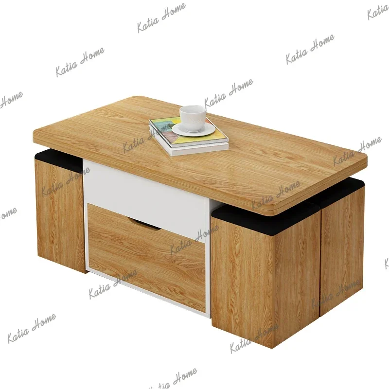 Factory Direct Glamour Rectangle Coffee Table Antique Cheap Wooden Minimalist Coffee Table Center Modern Mesas De Centro Para Sa