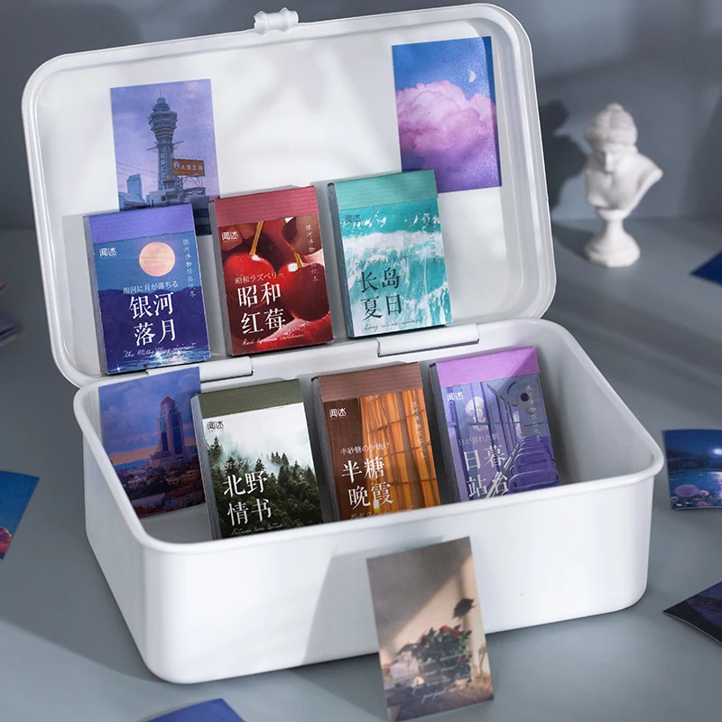 50 pçs adesivo livro tema do museu da galáxia adequado para scrapbook retro bolsa decoração papelaria criativa