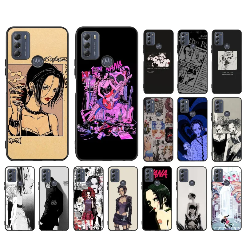 Nana Osaki Anime Case For Motorola Moto G Stylus 5G G Play G Power G 5G G Pure 2023 2024 E20 E22 E22i E32 E40 E13