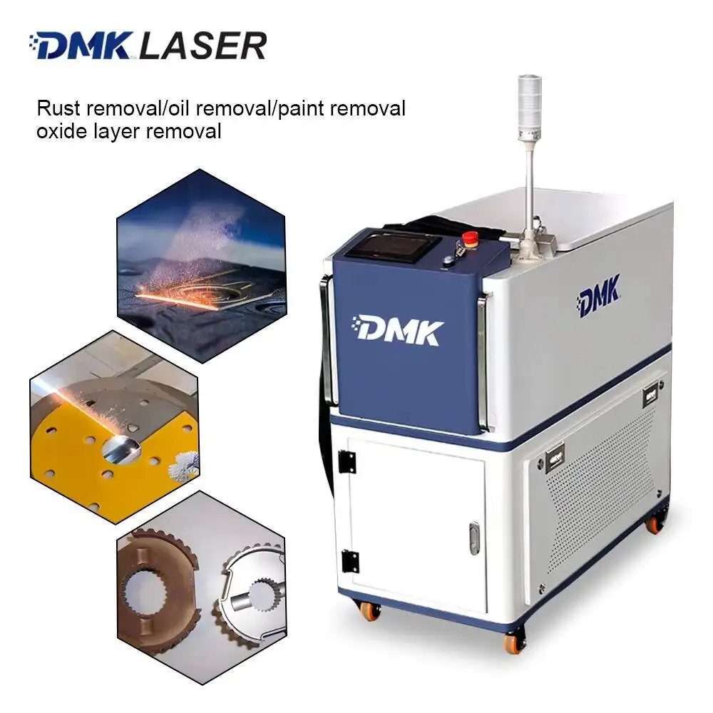D New Appearance CW Fiber Cleaning Hine Rust Paint Industrial Grease Removal Pulse Laser Cleaner