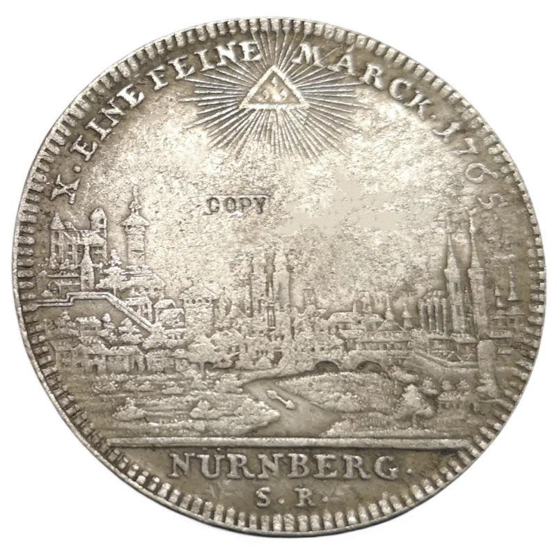 

1765 German States Nurnberg S.R. Coin Exact Copy