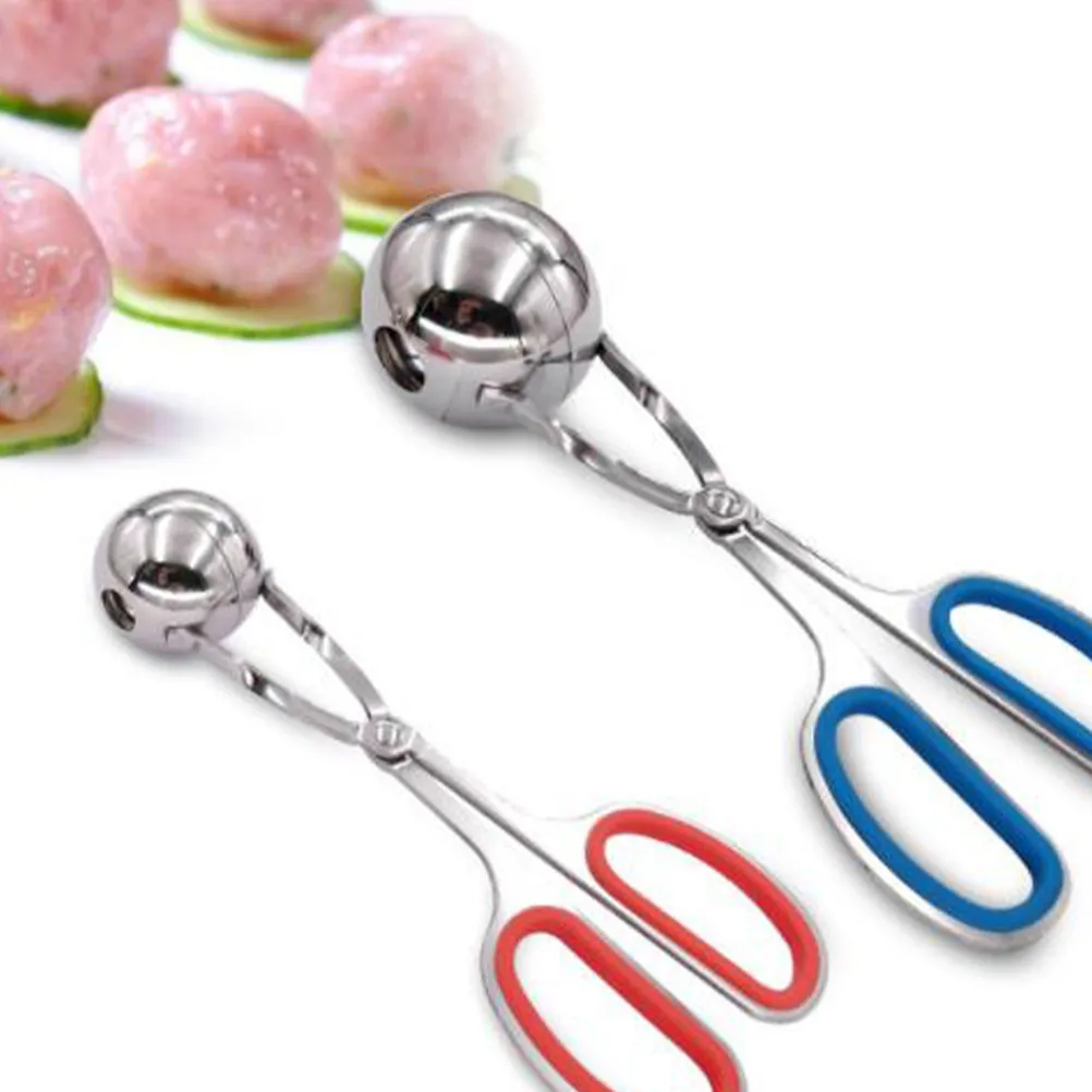 2 Pcs Meat Ball Kitchen Utensils Creative Meatball Clip Meatballs Maker Convenient Making Clips