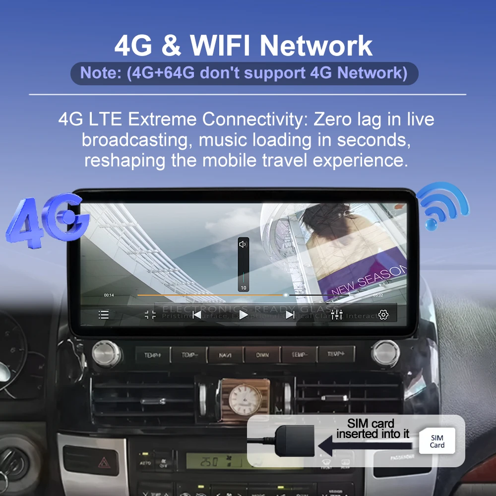 12.3 "GPS الملاحة لتويوتا كامري 2006 -2011 اللاسلكية Carplay أندرويد السيارات BT واي فاي 4G DSP ستيريو QLED شاشة اكسسوارات السيارات #5