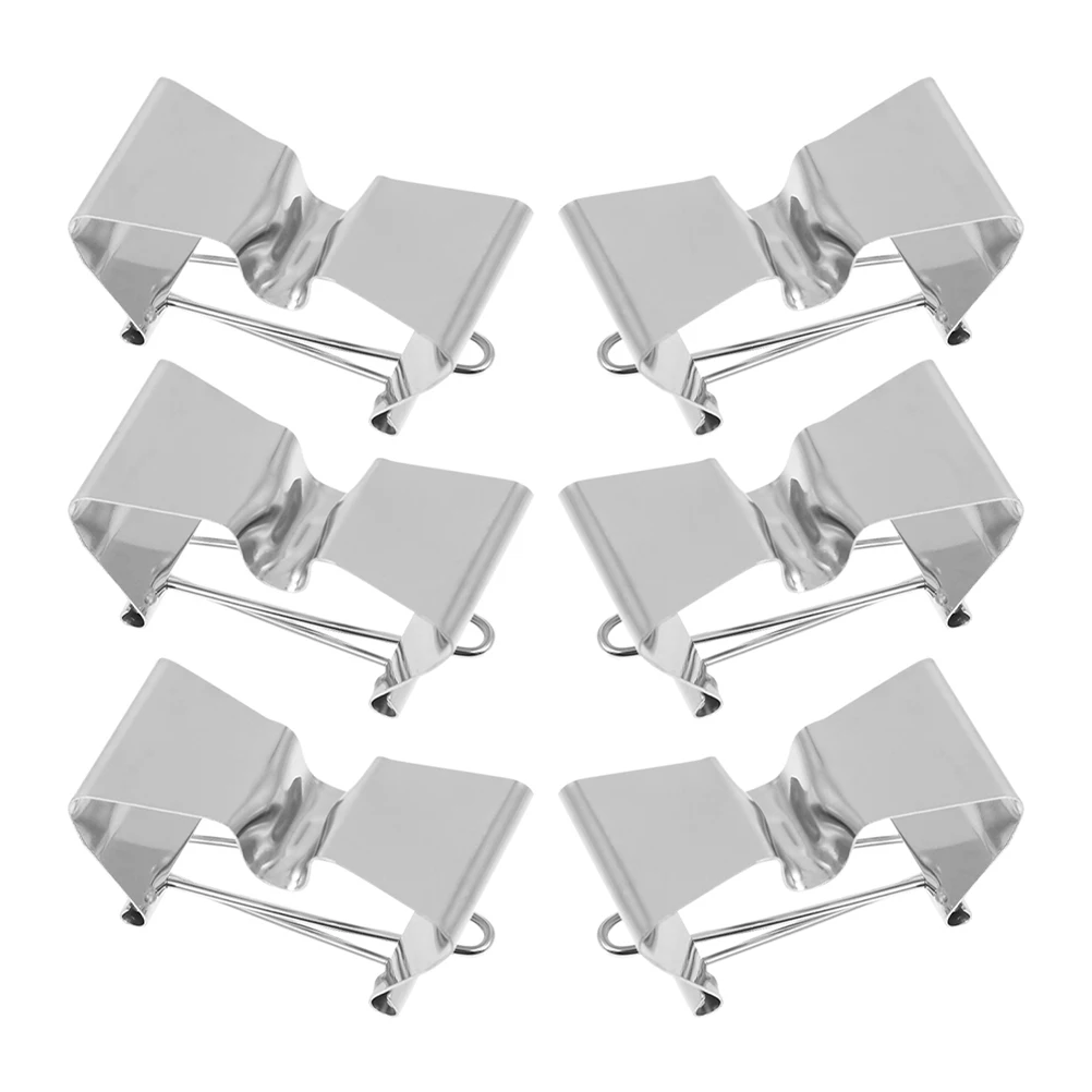 

6pcs Oil Painting Frame Clamps Stainless Steel Canvas Clips Durable Secure Grip For Wet Canvas Portable Art Mounting Tool