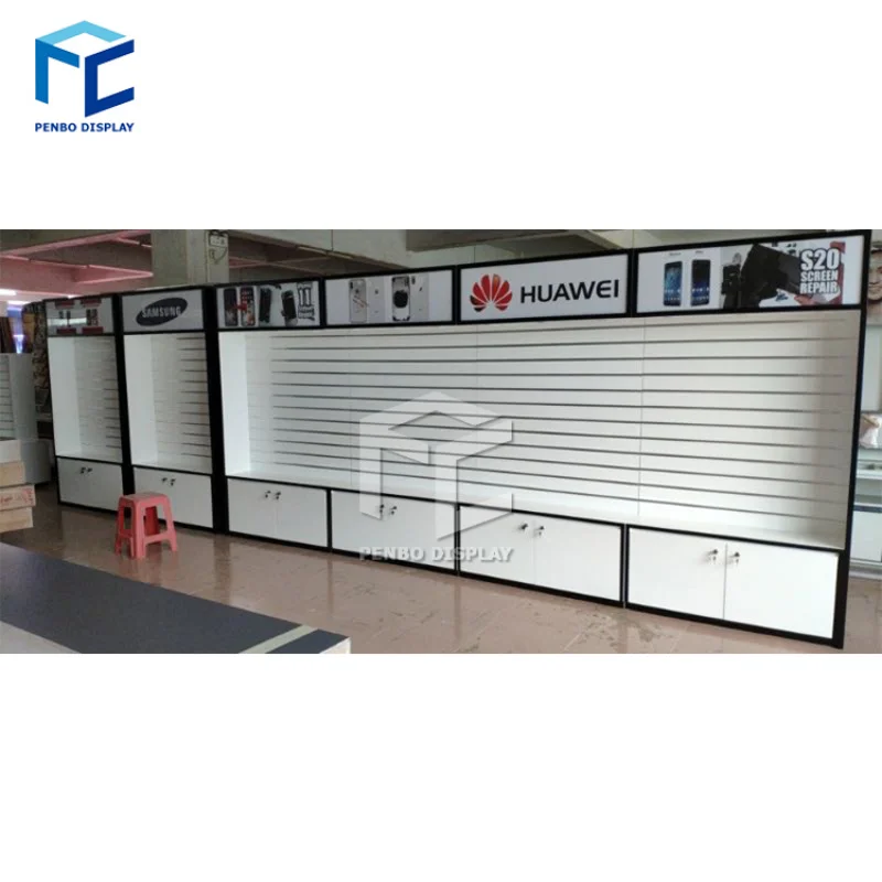 

2025customized.Mobile Phone Shop Interior Design Accessories Wall Display Cell Phone Store Floor standing Display Racks