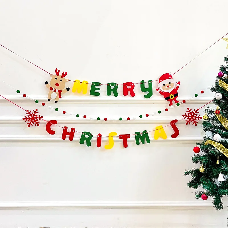 عيد الميلاد معلقة قلادة عيد الميلاد تزيين مُثبت عيد الميلاد DIY مهرجان الديكور السنة الجديدة 2026 عيد الميلاد جارلاند نافيداد