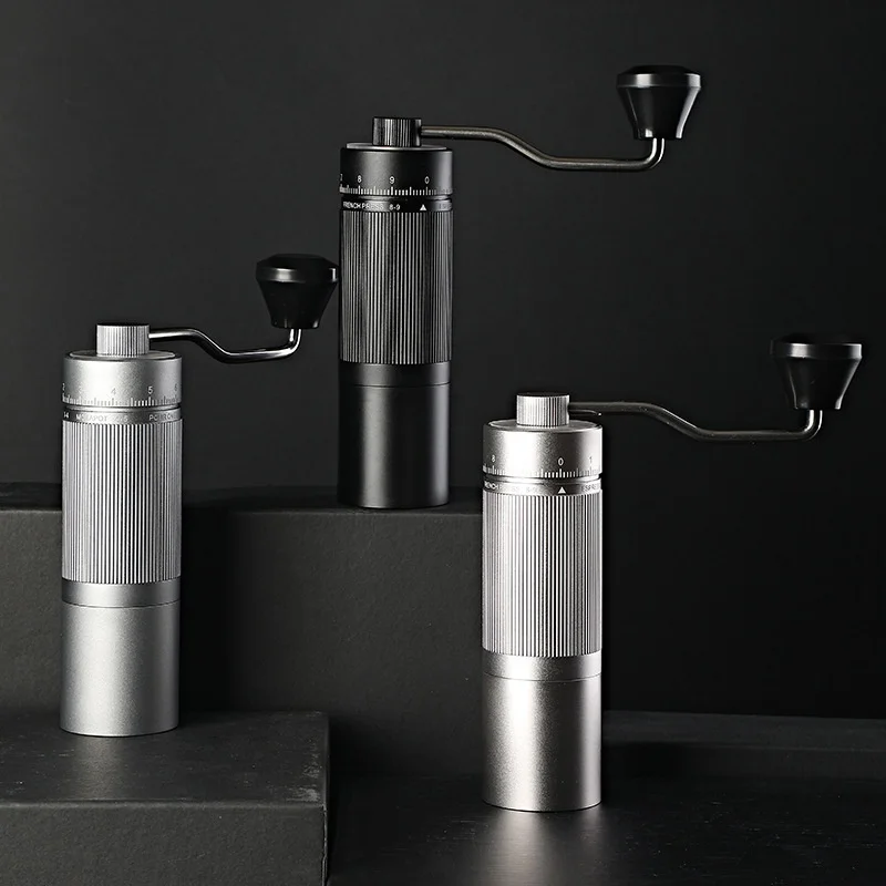 

Manual Coffee Grinders Premium Jointly Operated Iron Max Measurements All-Rounder All-In-One Stainless Steel Manually Office New