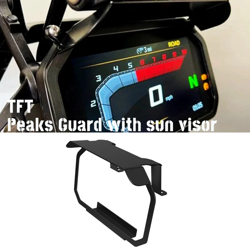 

Dashboard Screen Protector TFT Display Anti Theft Bracket Sun Visor R 1300 GS Instrument Cover Accessories for BMW R1300GS 2024