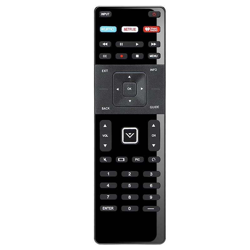 1Pc Replacement Remote for Vizio Smart TV Remote XRT-122 and Vizio Smart TV Internet Vizio