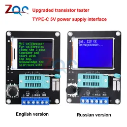 GM328A Transistor Tester multimetro digitale misuratore di capacità elettrica diodo triodo resistore ESR Meter radio diodo tester