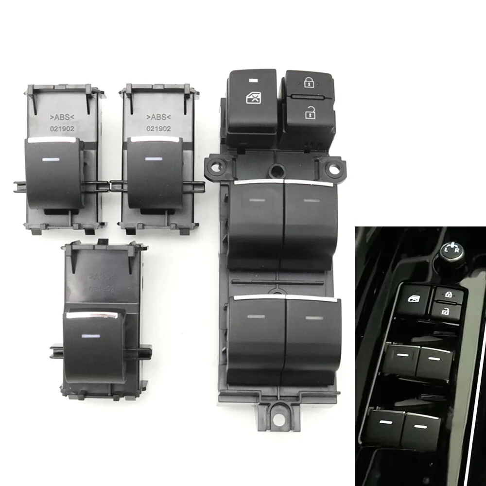 LHD White Electric Master Window Control Button Switch For Toyota GR Cross BZ4X