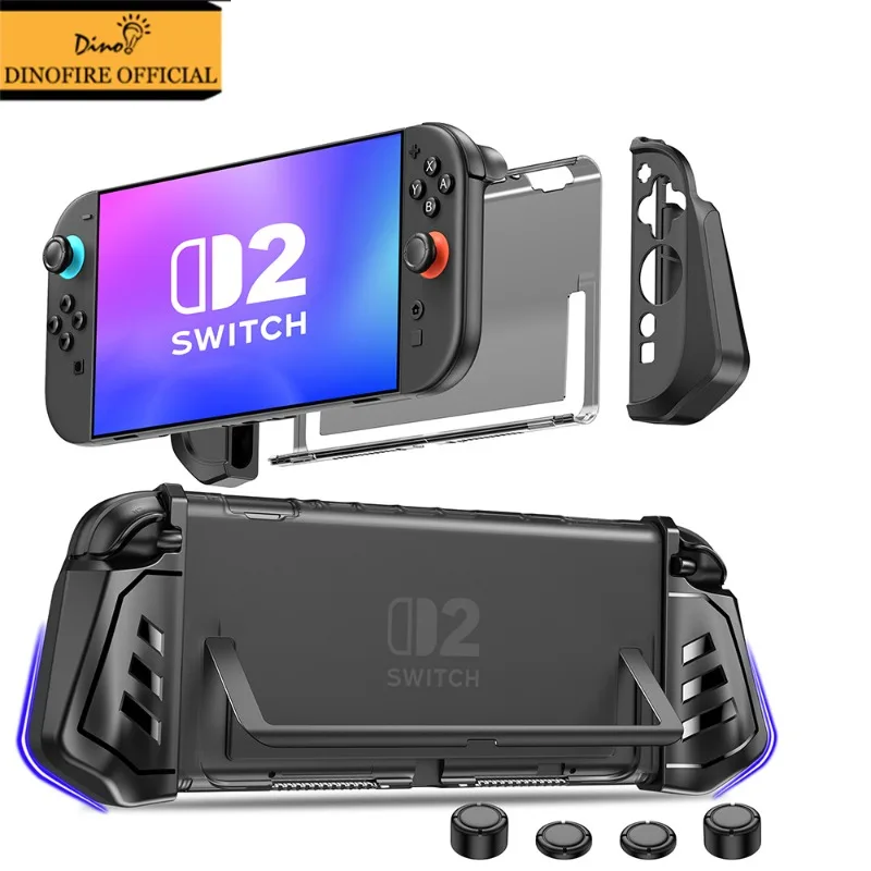 

Защитный чехол Dinofire Split Protection Shell для Switch 2, эргономичный дизайн, защитный чехол из поликарбоната