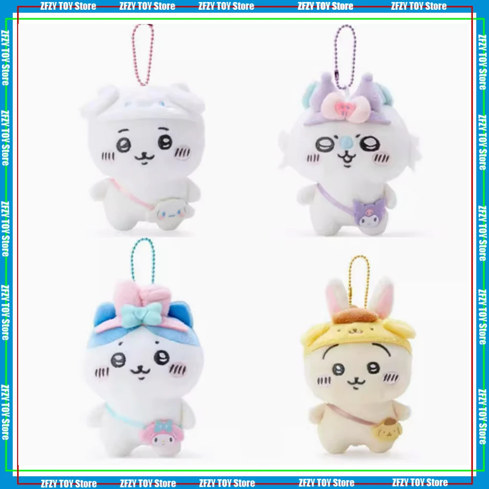 

Плюшевые игрушки Chiikawa hachiware, плюшевые игрушки, совместная кукла, кулон, милый Xiaohachi Jiyi Usaki, коллекционная мультяшная аниме-фигурка, подарок