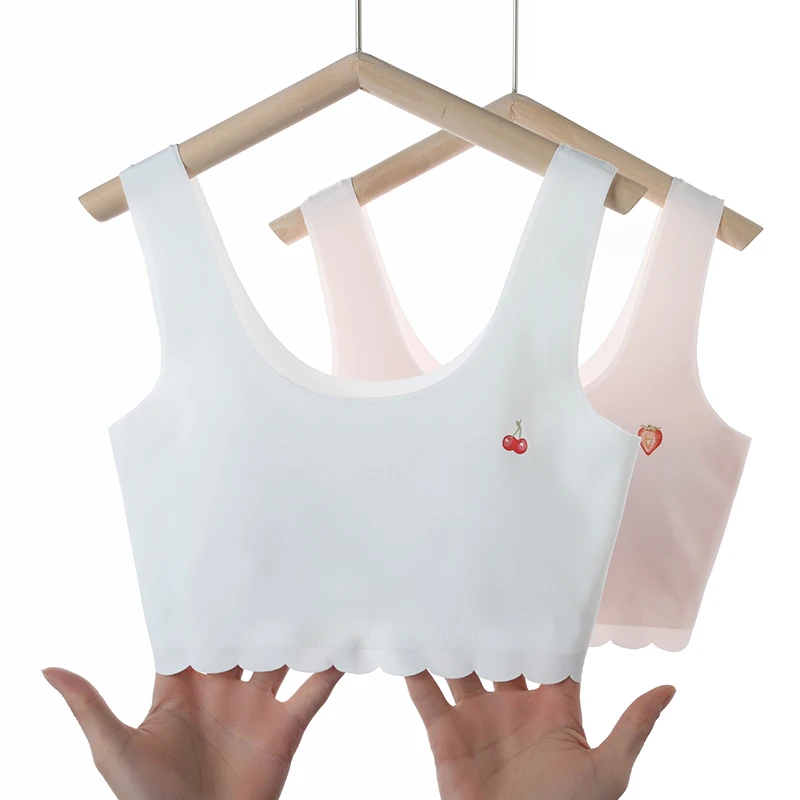 Girls' developmental period underwear 10-14 years old girls, junior high school students' bras, small vests, children's primary