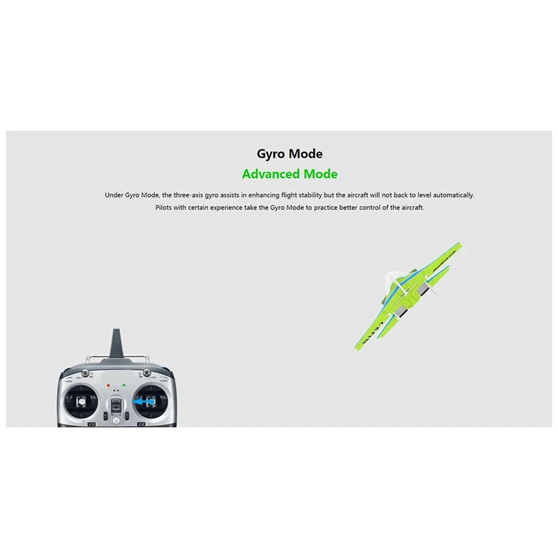 Byme-DB Управление полетом с фиксированным крылом Встроенный гироскоп для микробумажного самолета Delta Wing J10 SU27 F22