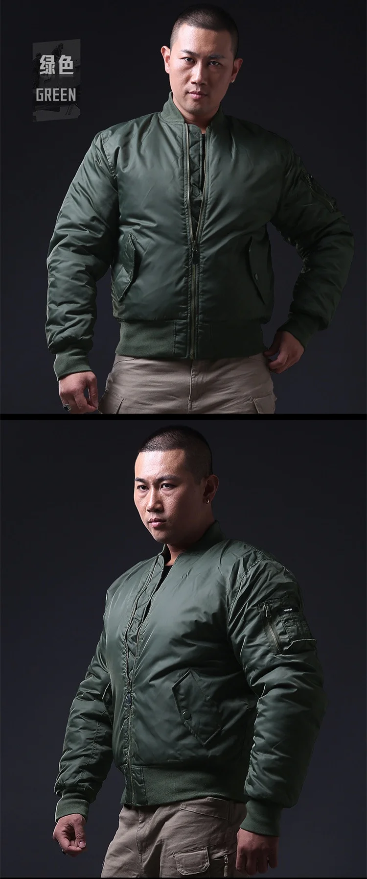 Mens Flight Bomber Tactical Baseball Jacket Autumn Winter Outdoor Waterproof Warm Cotton Padded Coat Hiking Sports Heated Jacket 10 S09e50f7ed700435dae01d1bb2f2af3d3m